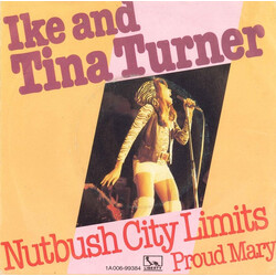 Ike & Tina Turner Nutbush City Limits / Proud Mary USED VINYL 7INCH 45 RPM SINGLE REISSUE