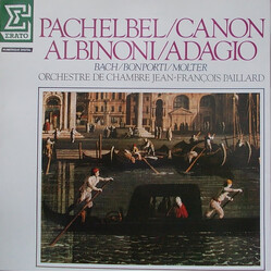 Johann Pachelbel / Tomaso Albinoni / Orchestre De Chambre Jean-François Paillard Canon  ⁄ Adagio Vinyl LP USED