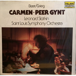 Georges Bizet / Edvard Grieg / Leonard Slatkin / Saint Louis Symphony Orchestra Carmen · Peer Gynt Vinyl LP USED