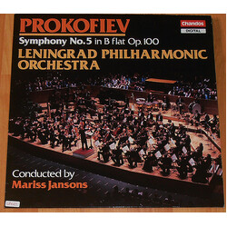 Sergei Prokofiev / Leningrad Philharmonic Orchestra / Mariss Jansons Symphony No. 5 In B Flat Op. 100 Vinyl LP USED