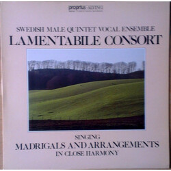 Lamentabile Consort Singing Madrigals And Arrangements In Close Harmony Vinyl LP USED
