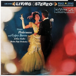 Arthur Fiedler / Boston Pops Orchestra / Johann Strauss Jr. Selections From Fledermaus And Gypsy Baron Vinyl LP USED