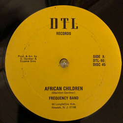 Frequency Band African Children USED VINYL 12INCH 45 RPM SINGLE STEREO