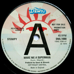 Stumpy (4) Make Me A Superman Vinyl 7" USED