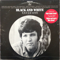 Tony Joe White Black And White Vinyl LP USED