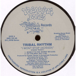 Tribal Rhythm I Won't Stop (Acieed!) USED VINYL 12INCH 33 S RPM