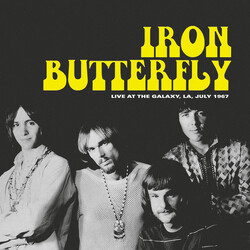 Iron Butterfly Live At The Galaxy, LA, July 1967 Vinyl LP USED