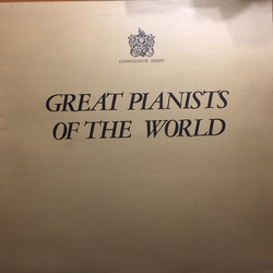 Various Great Pianists Of The World Vinyl LP USED