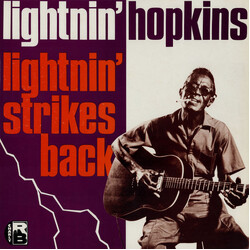 Lightnin' Hopkins Lightnin' Strikes Back Vinyl LP USED