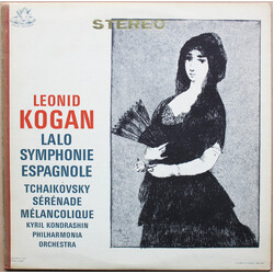 Leonid Kogan / Kiril Kondrashin / Édouard Lalo / Pyotr Ilyich Tchaikovsky Symphonie Espagnole / Sérénade Mélancolique Vinyl LP USED