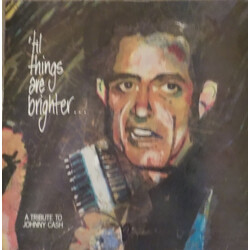 Various 'Til Things Are Brighter...A Tribute To Johnny Cash Vinyl LP USED