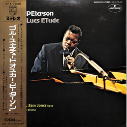 Oscar Peterson Blues Etude Vinyl LP USED