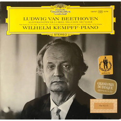 Ludwig van Beethoven / Wilhelm Kempff Klaviersonaten Nr. 5 C-Moll ∙ Nr 6. F-Dur, Nr. 7 D-Dur Vinyl LP USED