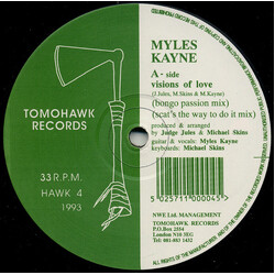 Myles Kayne Visions Of Love USED VINYL 12INCH 33 S RPM