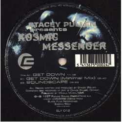 Stacey Pullen / Kosmic Messenger Get Down USED VINYL 12INCH 33 S RPM