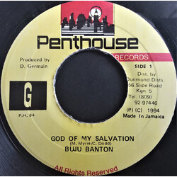 Buju Banton God Of My Salvation USED VINYL 7INCH