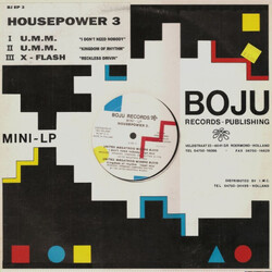 United Megatroid Mixers / X-Flash Housepower 3 USED VINYL 12INCH 45 RPM EP