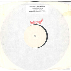 Manitoba People Eating Fruit USED VINYL 12INCH 33 S RPM EP PROMO TEST PRESSING WHITE LABEL