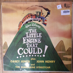 Laura Olsher / Bill Kanady Walt Disney Presents The Little Engine That Could! Plus Casey Jones, John Henry And The Submarine Streetcar Vinyl LP USED