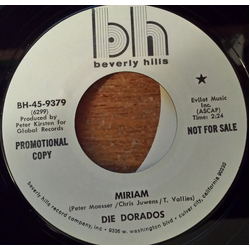 Dorados Miriam / Don't Feel Bad Vinyl 7" USED