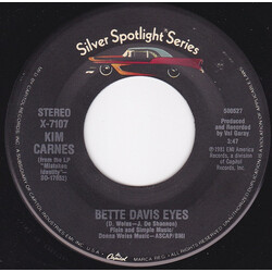 Kim Carnes Bette Davis Eyes / More Love USED VINYL 7INCH 45 RPM SINGLE STEREO