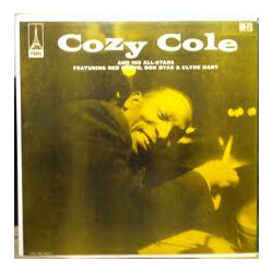 Cozy Cole Cozy Cole And His All Stars Featuring Red Norvo, Don Byas, And Clyde Hart Vinyl LP USED