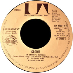 Enchantment Gloria / Dance To The Music USED VINYL 7INCH 45 RPM SINGLE STYRENE STEREO
