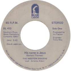 The Wooten Singers He's A Friend Of Mine USED VINYL 7INCH 45 RPM SINGLE