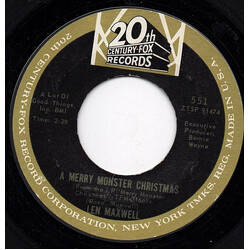 Len Maxwell A Merry Monster Christmas / The Sounds Of Christmas USED VINYL 7INCH 45 RPM SINGLE