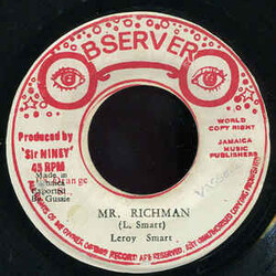 Leroy Smart Mr. Richman Vinyl 7" USED