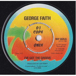 George Faith I've Got The Groove / Opportunity USED VINYL 7INCH 45 RPM SINGLE PROMO