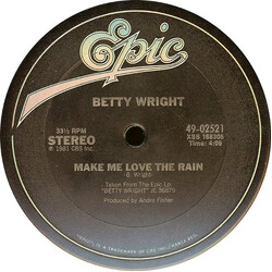 Betty Wright Make Me Love The Rain USED VINYL 12INCH 33 S RPM