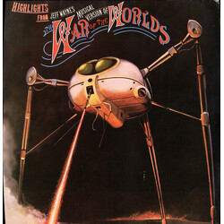 Jeff Wayne Highlights From Jeff Wayne's Musical Version Of The War Of The Worlds Vinyl LP USED