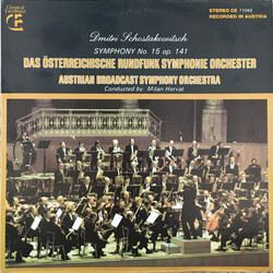 Dmitri Shostakovich / ORF Symphonieorchester / Milan Horvat Symphony No. 15 Op. 141 Vinyl LP USED