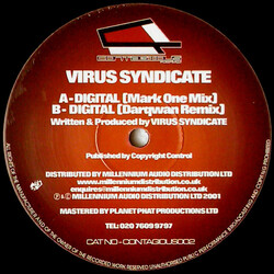 Virus Syndicate Digital USED VINYL 12INCH 45 RPM