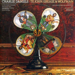 Charlie Daniels Te John, Grease, & Wolfman Vinyl LP USED