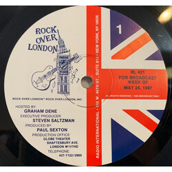 Various Rock Over London #421 May 24, 1987 Vinyl LP USED