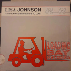 Lisa Johnson Love*Jump*Listen*Someone To Love USED VINYL 12INCH 33 S RPM EP STEREO