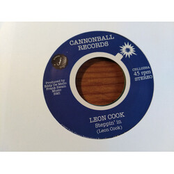 Leon Cook Steppin' In USED VINYL 7INCH 45 RPM SINGLE
