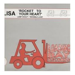 Lisa (2) 'Rocket To Your Heart' / 'Jump Shout' / 'Invisible Love' USED VINYL 12INCH 45 RPM