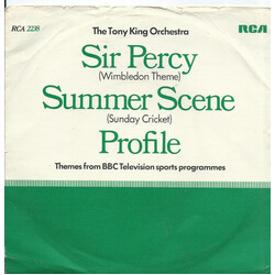 The Tony King Orchestra Sir Percy USED VINYL 7INCH