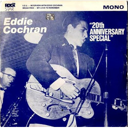 Eddie Cochran 20th Anniversary Special EP USED VINYL 7INCH 45 RPM EP MONO