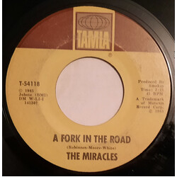 The Miracles The Tracks Of My Tears / A Fork In The Road USED VINYL 7INCH 45 RPM SINGLE MONO