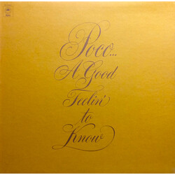 Poco (3) A Good Feelin' To Know Vinyl LP USED