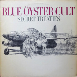 Blue Öyster Cult Secret Treaties Vinyl LP USED
