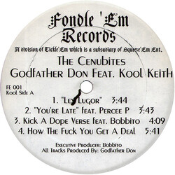 The Cenobites / Godfather Don / Kool Keith The Cenubites USED VINYL 12INCH 33 S RPM EP