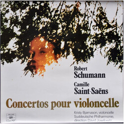 David Josefowitz / Robert Schumann / Camille Saint-Saëns / Kristi Bjarnason Concertos Pour Violoncelle Vinyl LP USED