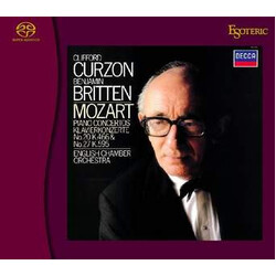 Clifford Curzon / Benjamin Britten / Wolfgang Amadeus Mozart / English Chamber Orchestra Piano Concertos No.20 K.466 & No.27 K.595 Vinyl LP USED