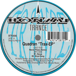 Quadran Trax-EP USED VINYL 12INCH EP