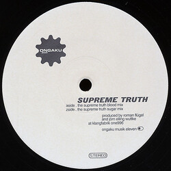Supreme Truth The Supreme Truth USED VINYL 12INCH